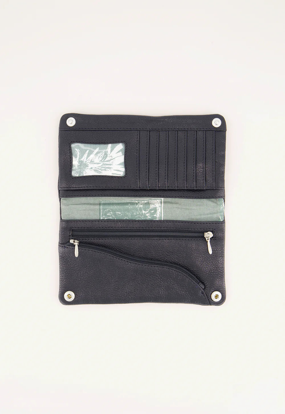 Pearl wallet - Black