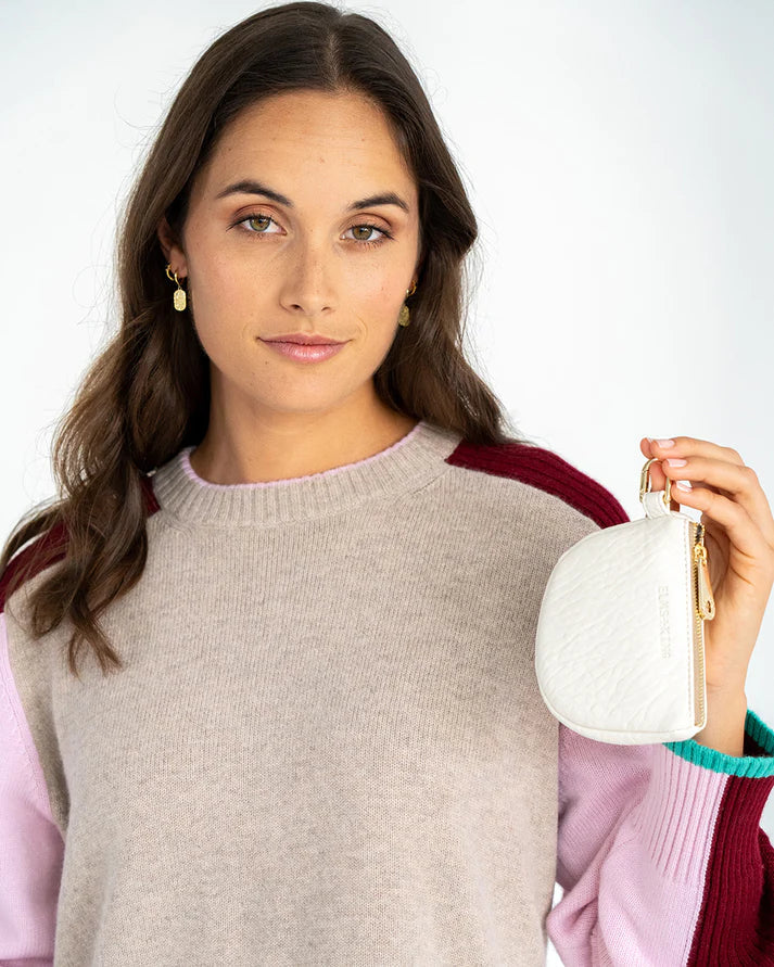 Elms + King Camden Coin Purse - Chalk