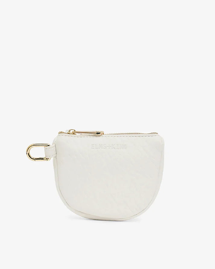 Elms + King Camden Coin Purse - Chalk