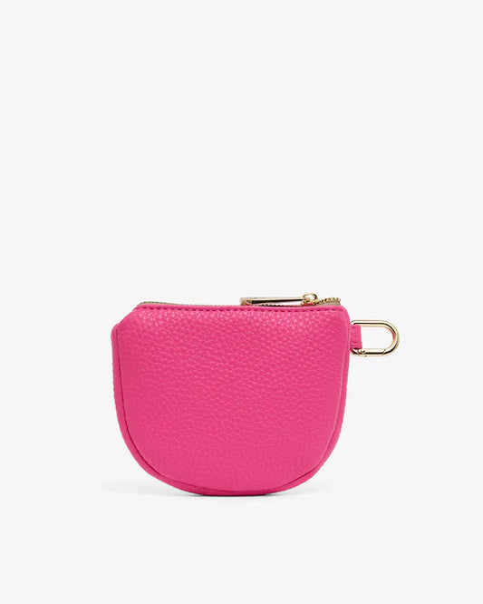 Elms + King Camden Coin Purse - Fuchsia
