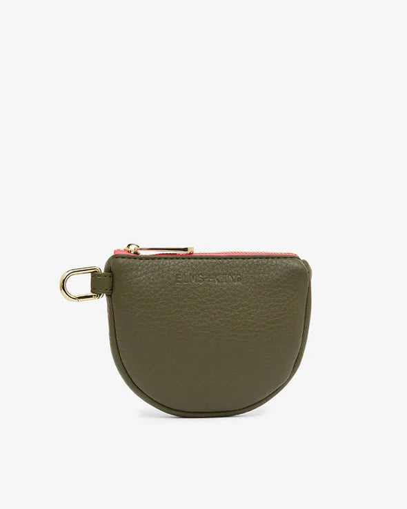 Elms + King Camden Coin Purse - Khaki