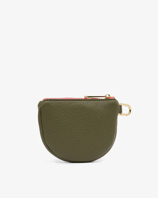 Elms + King Camden Coin Purse - Khaki