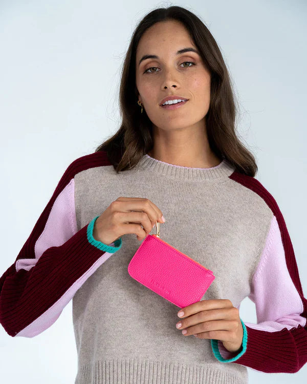 Elms + King Centro Wallet - Fuchsia