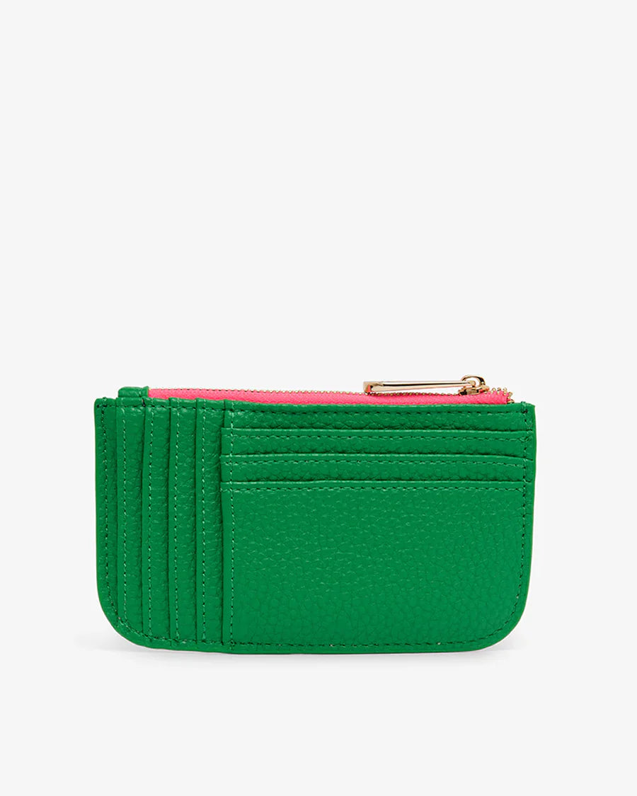 Elms + King Centro Wallet - Green Pebble