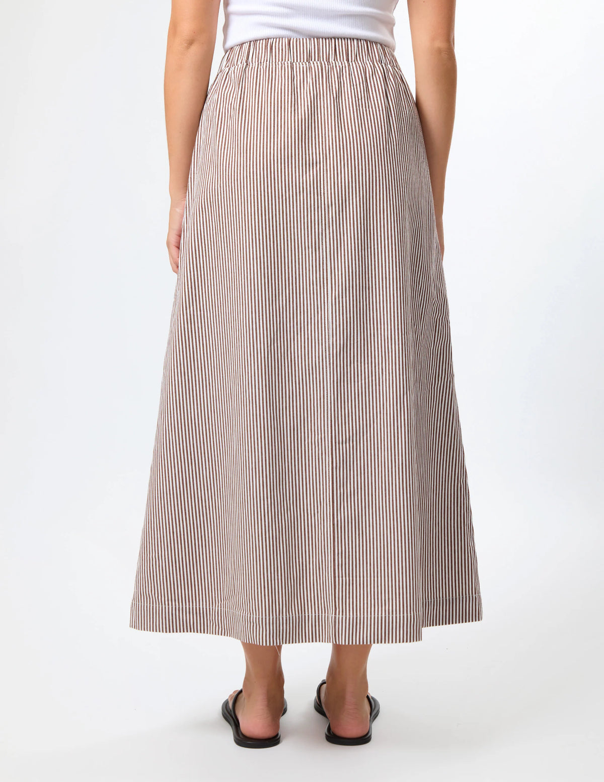 STELLA + GEMMA | Leena Skirt - Choc Stripe
