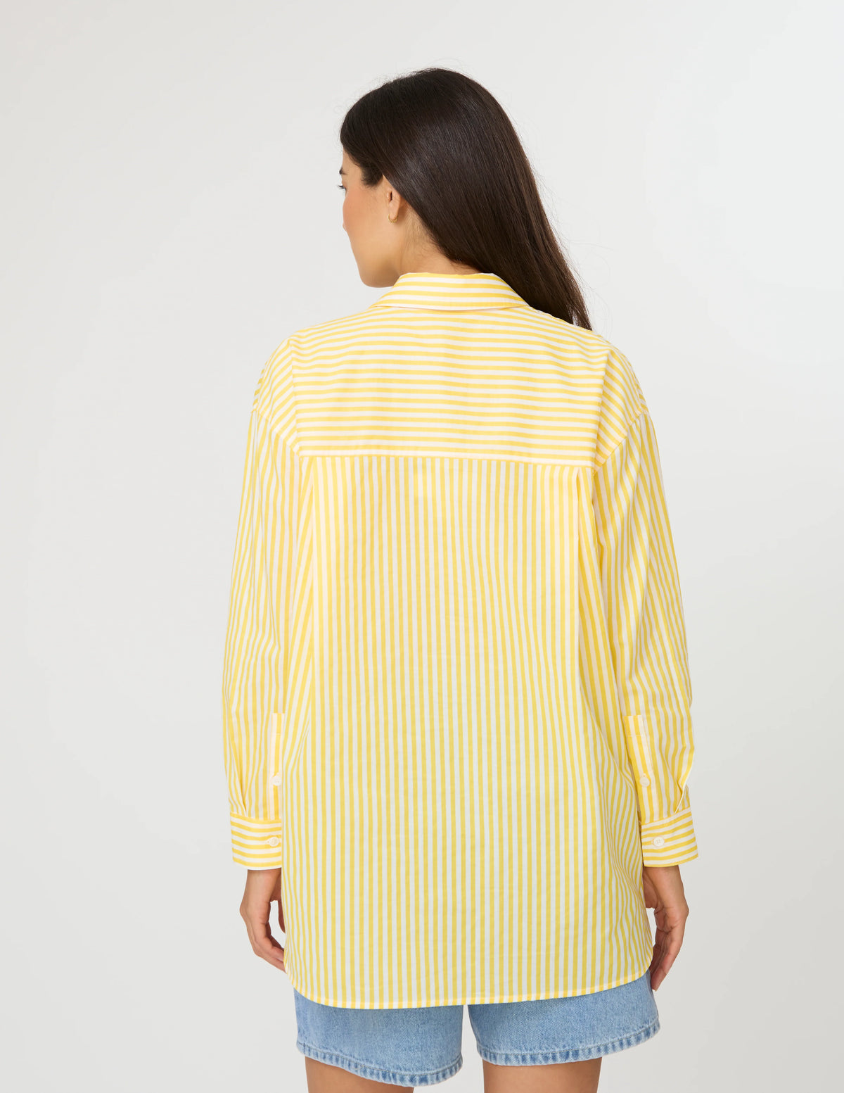 STELLA + GEMMA | Summer Essential Shirt - Sunshine Stripe