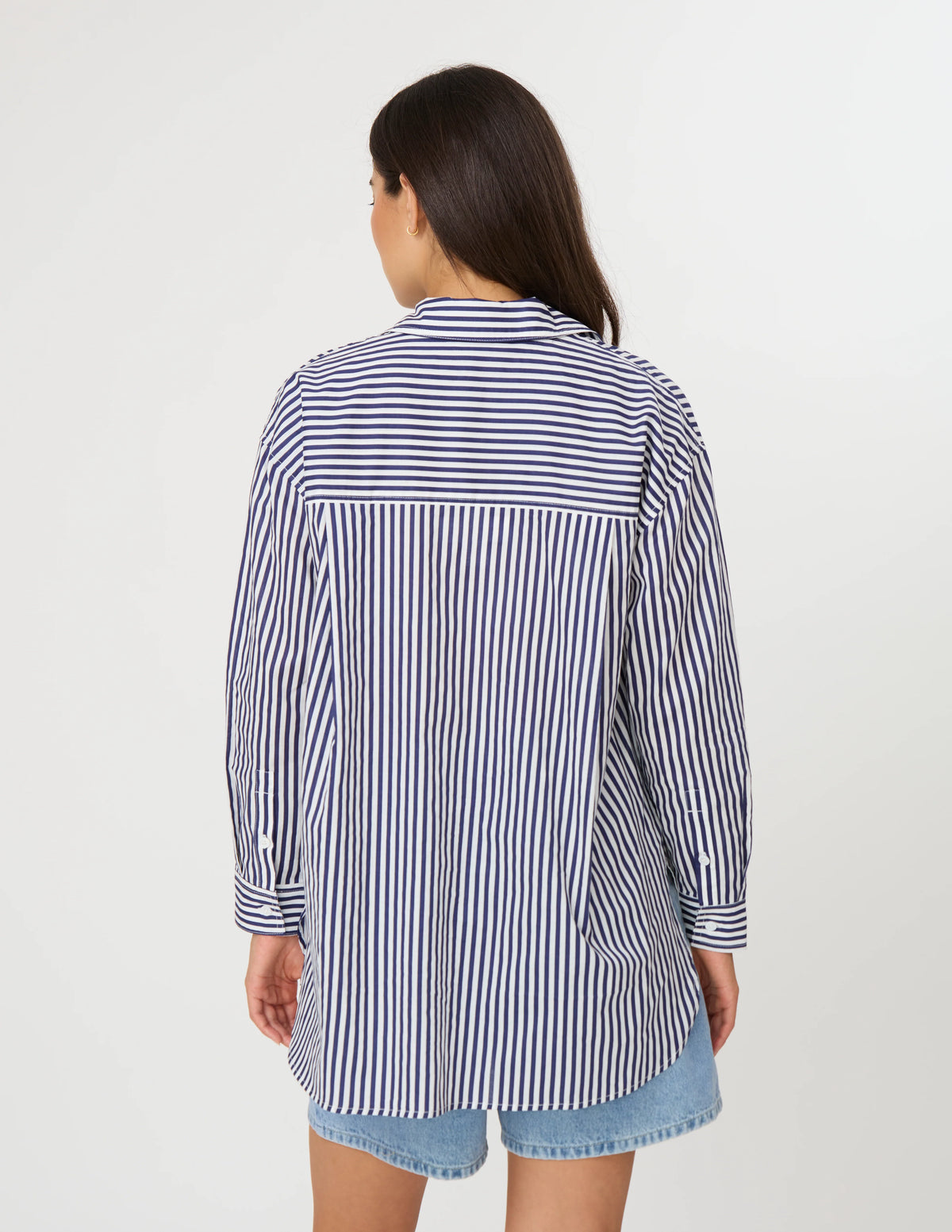 STELLA + GEMMA | Summer Essential Shirt - Seaside Stipe