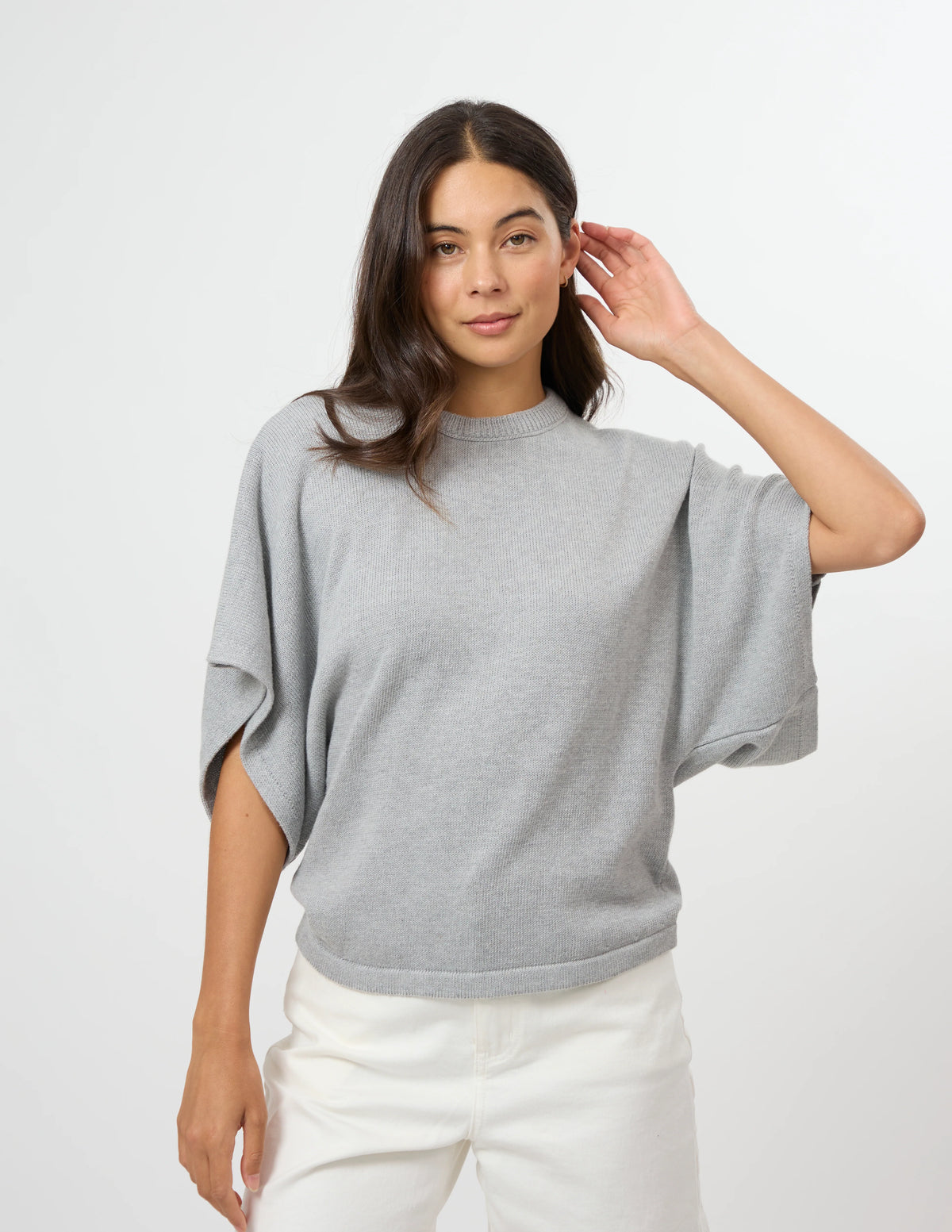 Gracie Knit _ Grey Marle