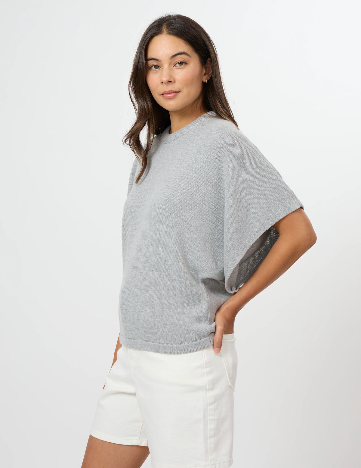 Gracie Knit _ Grey Marle