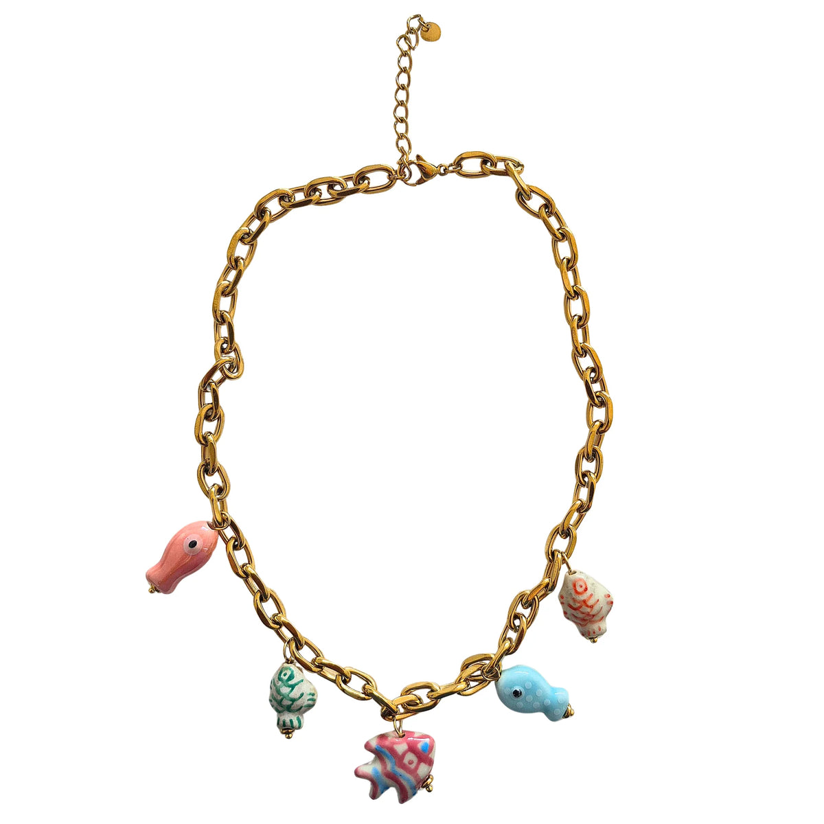 Fish Charm Necklace