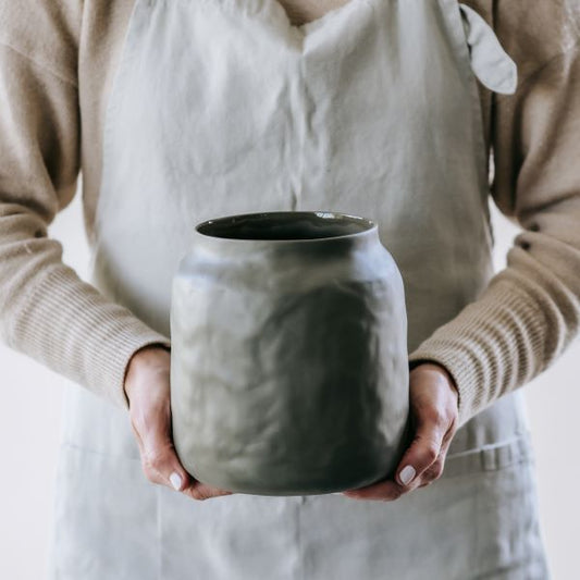 Flax Kitchen Pot - Khaki