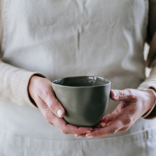 Flax Dip Bowl- Khaki