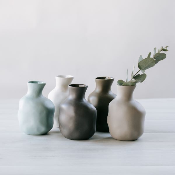 Flax Sake Bottle - Khaki