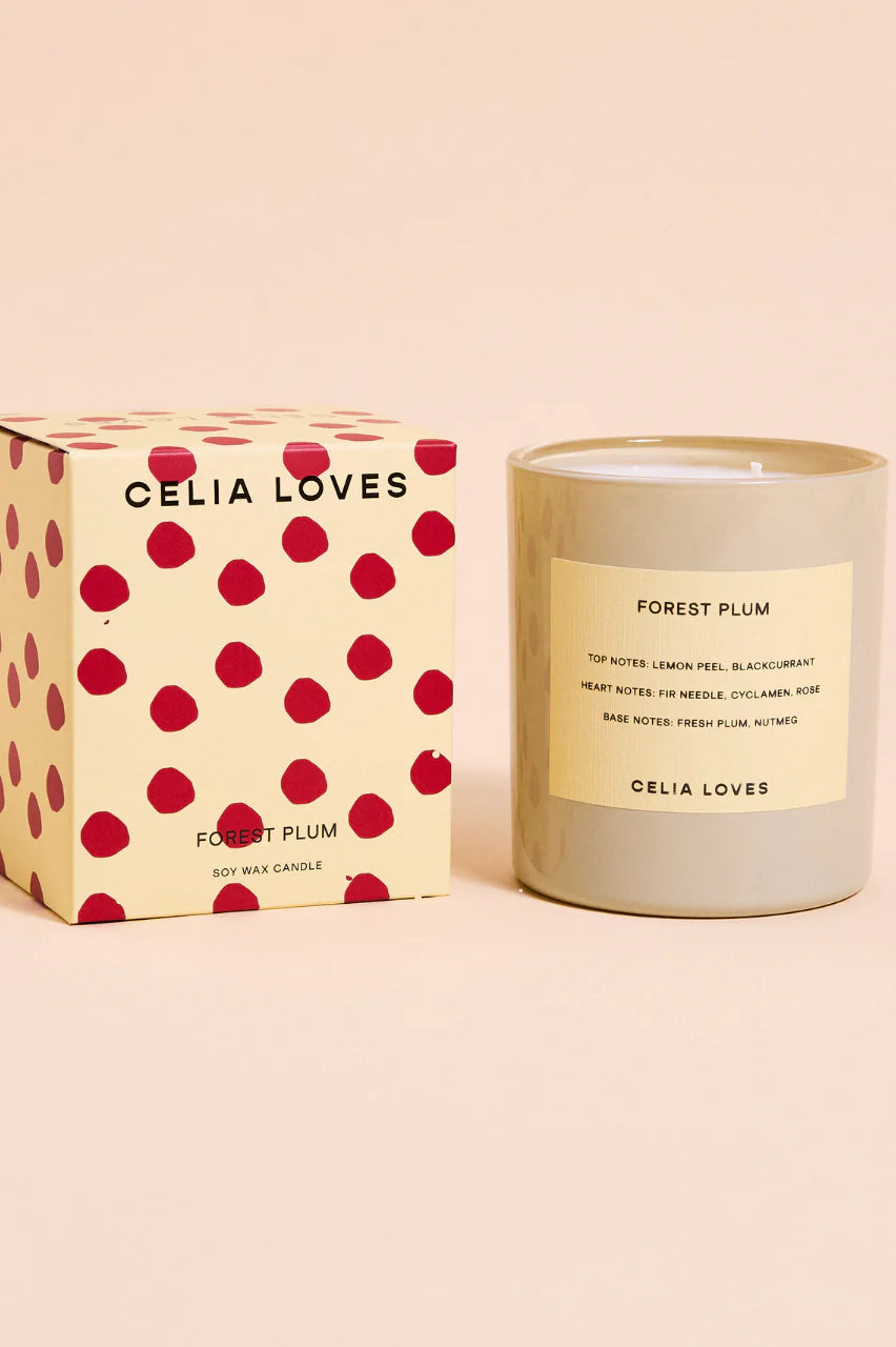 Forest Plum Candle - Celia loves