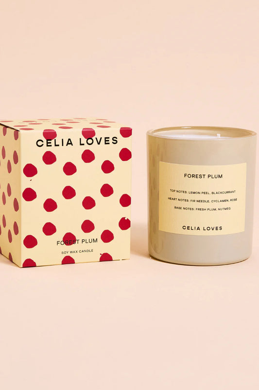Forest Plum Candle - Celia loves
