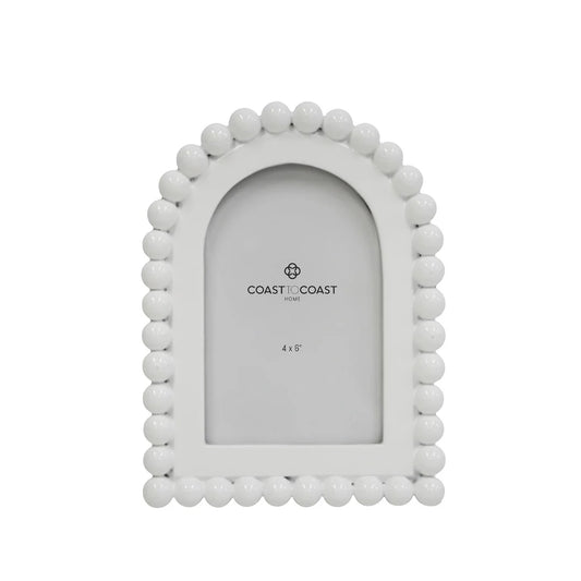 Bianco Resin 4x6 Frame 14.5x20cm White