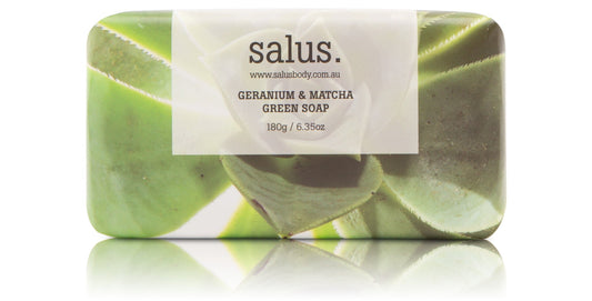 Geranium & Matcha Green Soap