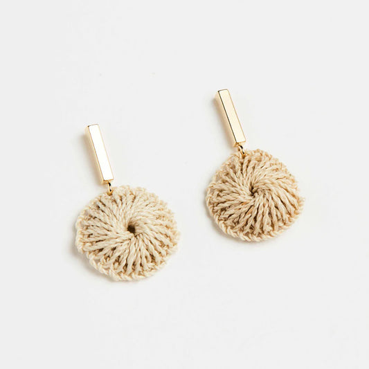 Bar Earings - Gold