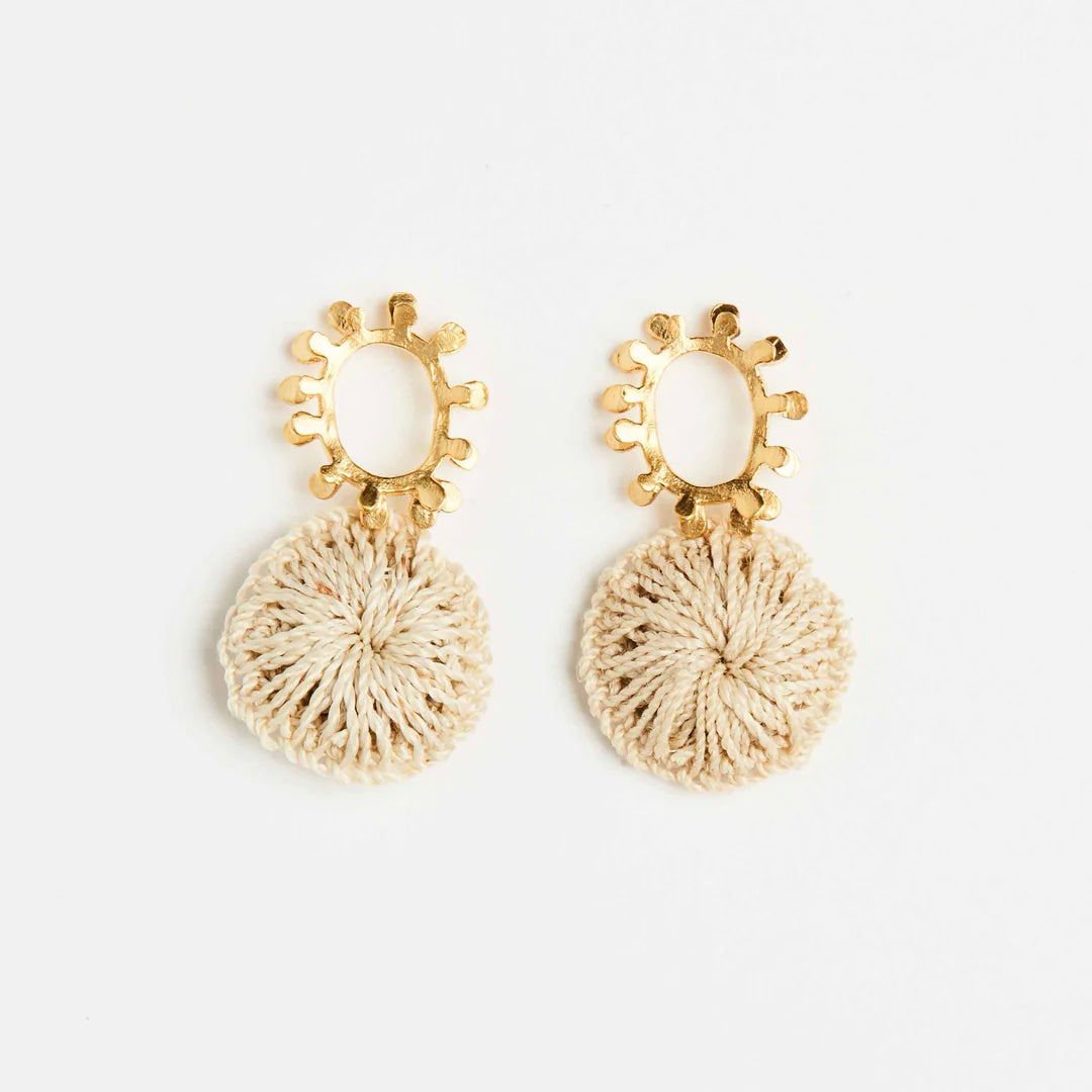 Astrolabe Earings - Gold