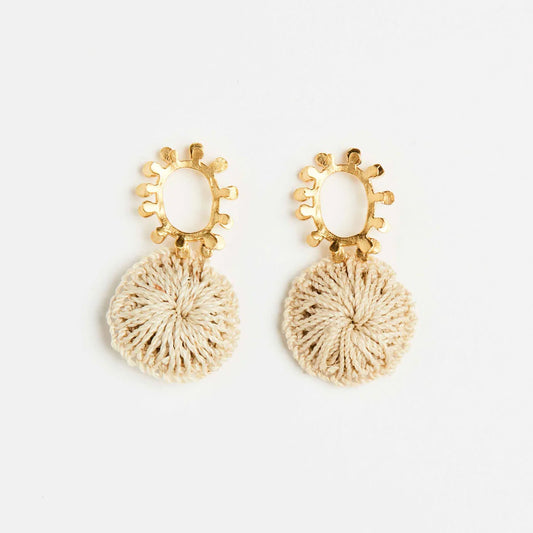 Astrolabe Earings - Gold