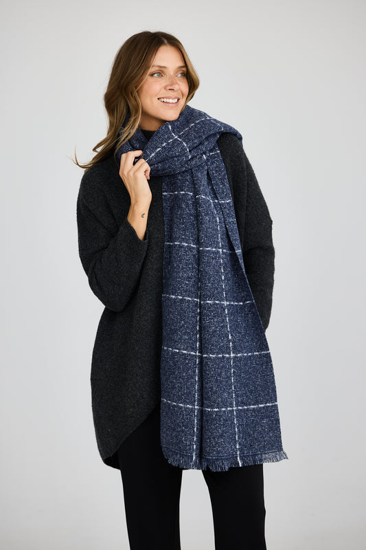 Perry Scarf - Navy