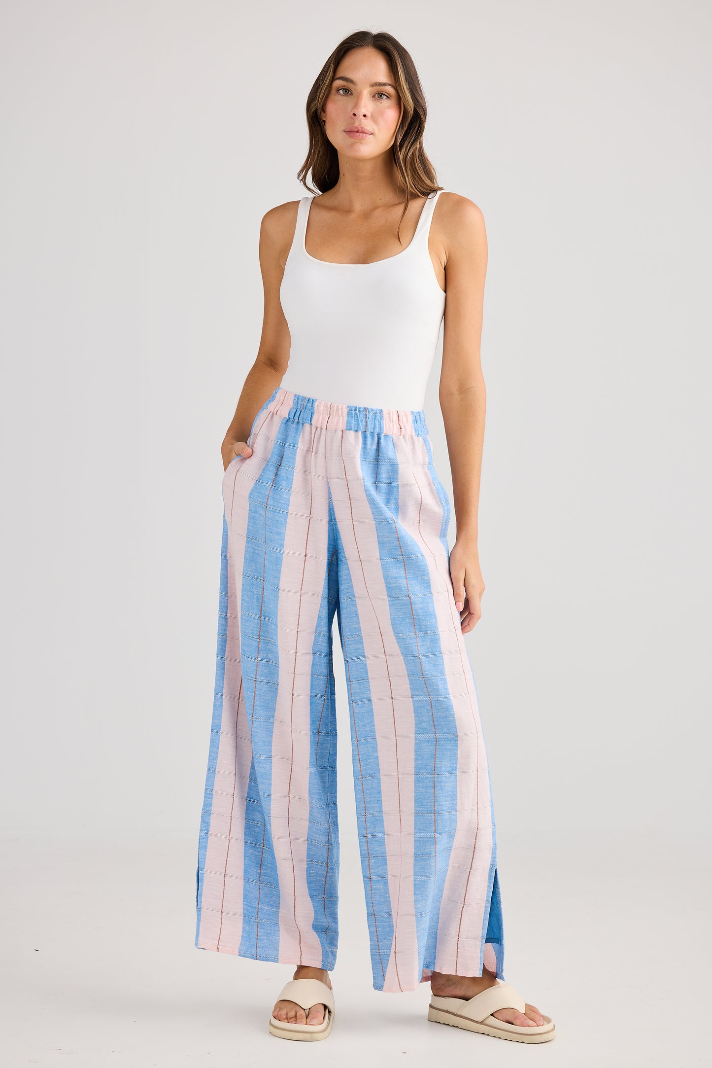 Fly Away Pant - Blue Multi