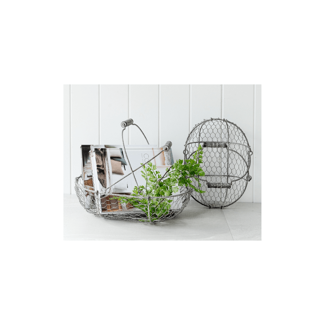 Oval wire Baskets