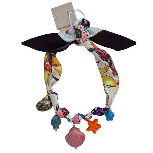 Fabric Charm Necklace