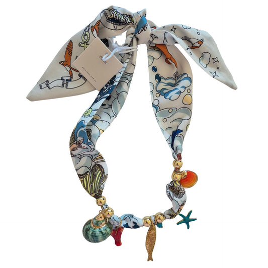 ZODA | Silk Charm necklace