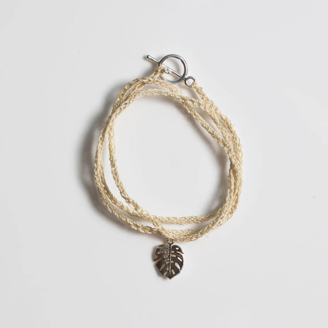 Tropical wrap Bracelet - Silver