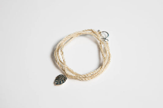 Tropical wrap Bracelet - Silver