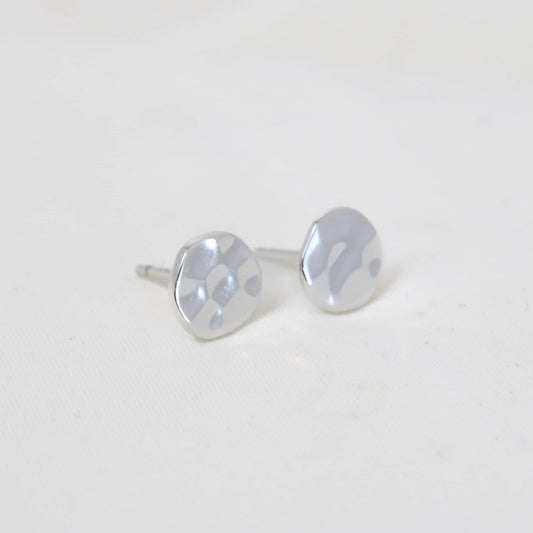 Hata Earrings in Silver