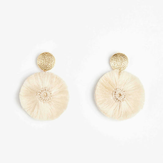 Hibiscus Earings - Gold