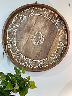 Carved wooden Tray