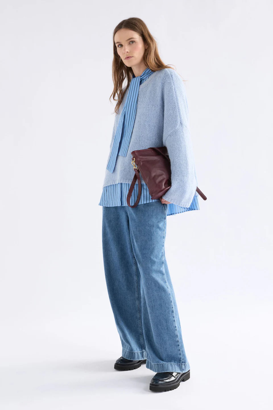 ELK | Agna Sweater - Pearl Blue