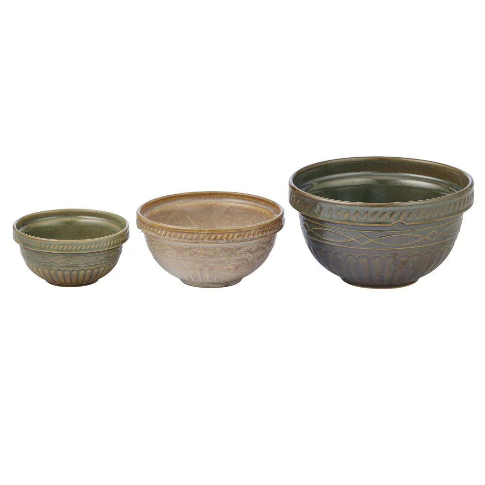 Loire Ceramic Bowl Set - 3pc