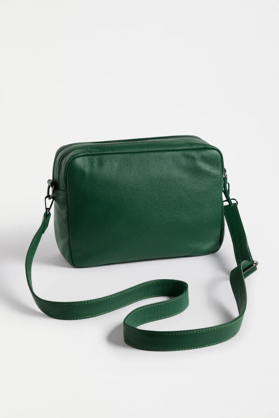 Olvi Leather crossbody - Milan green
