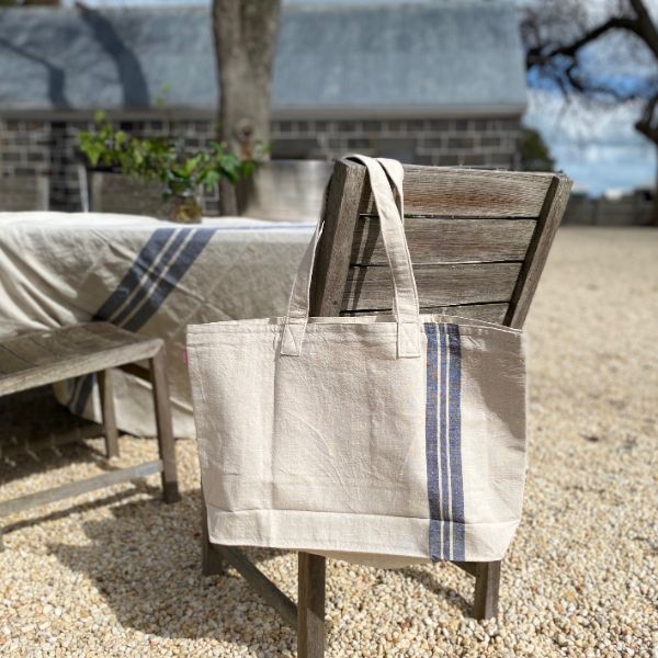 Stripe tote Bag