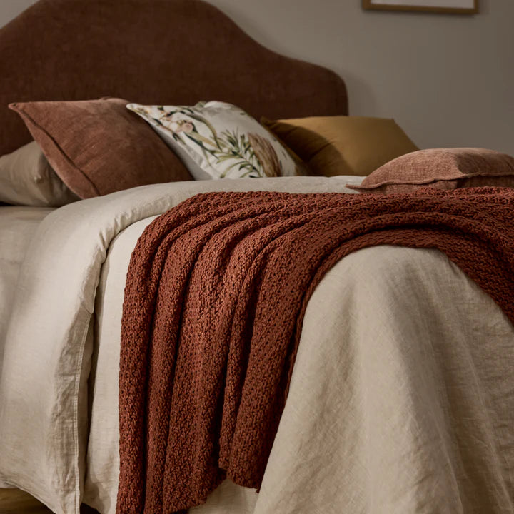 Jarrah russet Throw