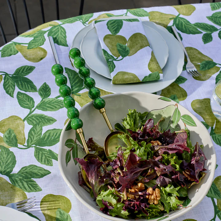 Bauble Green Salad Servers