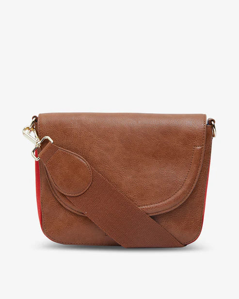 Elms + King Mercer Crossbody - Tan Pebble