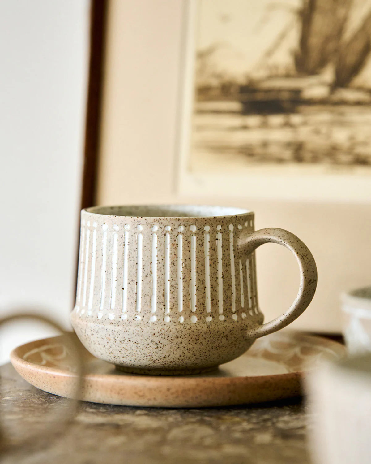 Set of 3 Mugs/ Natural Entertainer