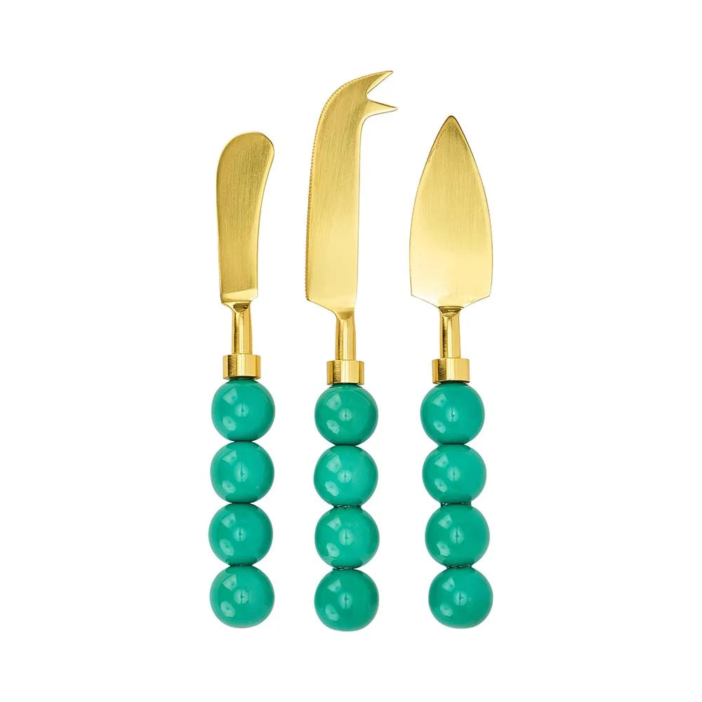 ORB | Cheese Knife Set 3 - Emerald