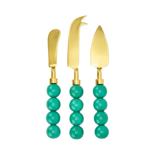 ORB | Cheese Knife Set 3 - Emerald
