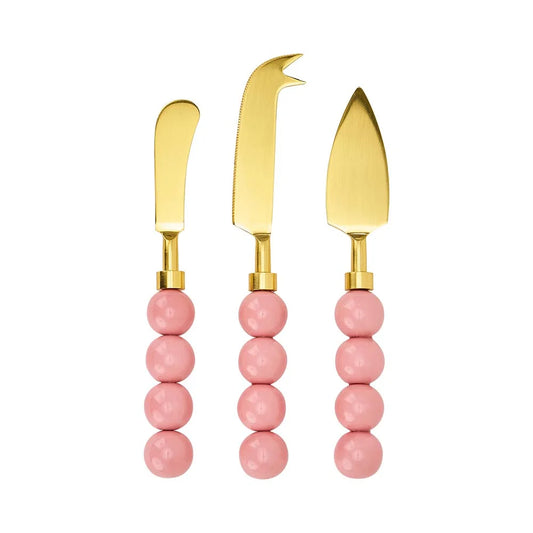 ORB | Cheese Knife Set 3 - Pink