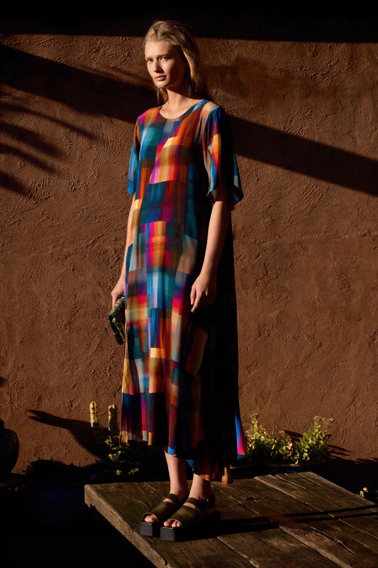 Byde Dress - Ekko Print