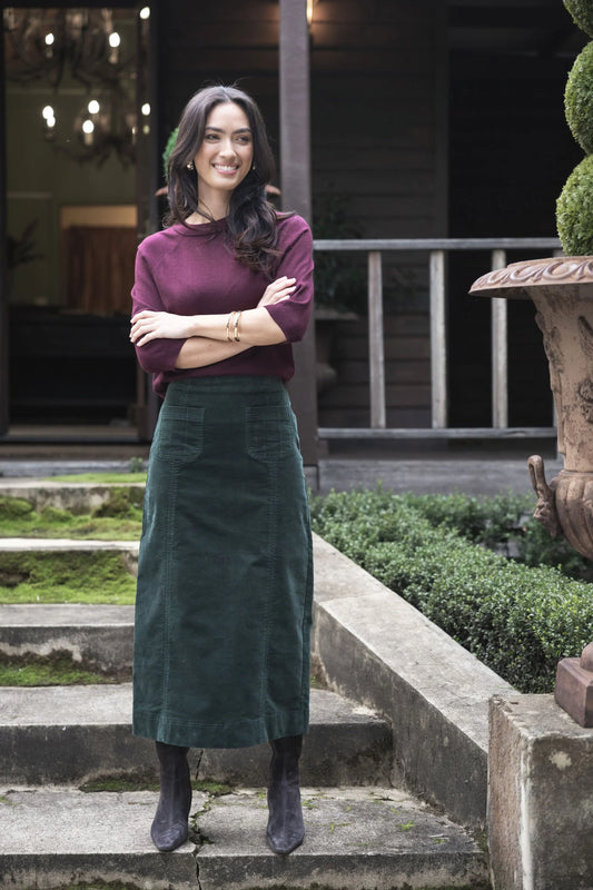 Grace Top - Merlot