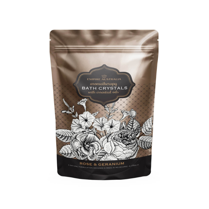 Empire Australia Botanicals Rose & Geranium Bath Crystals 1 Kg