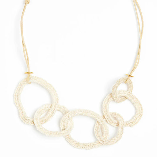 Handwoven Chain Necklace