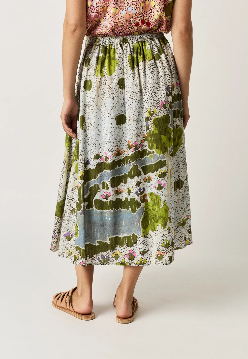 NANCYBIRD | Alma Yoke Skirt - Spring Creek